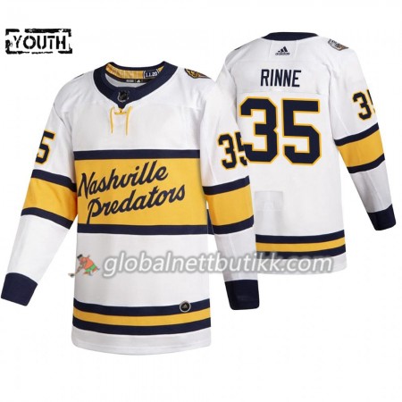 Nashville Predators Hockeydrakt Pekka Rinne 35 Adidas 2020 Winter Classic Authentic - Barn